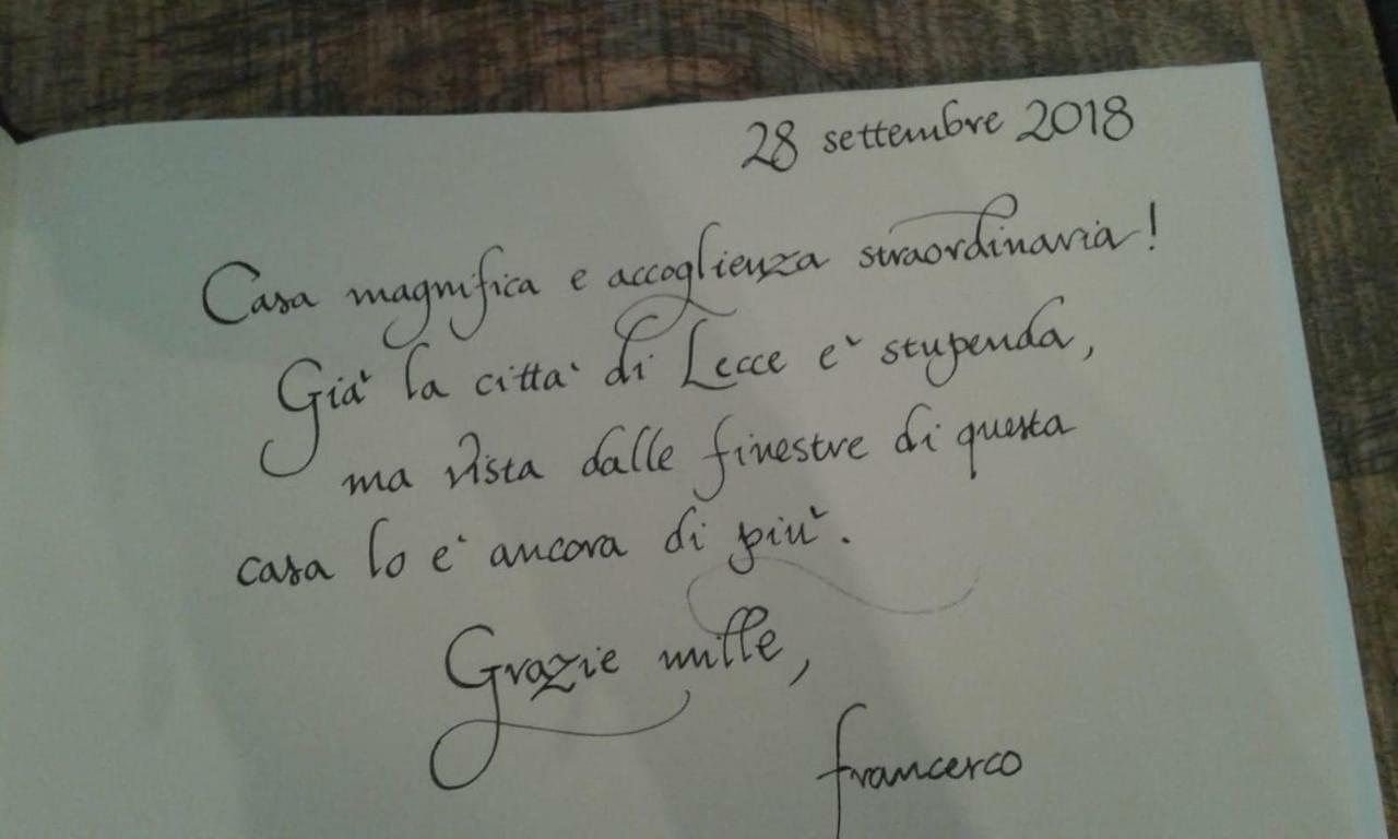 Nel Cuore Del Barocco Лече Екстериор снимка